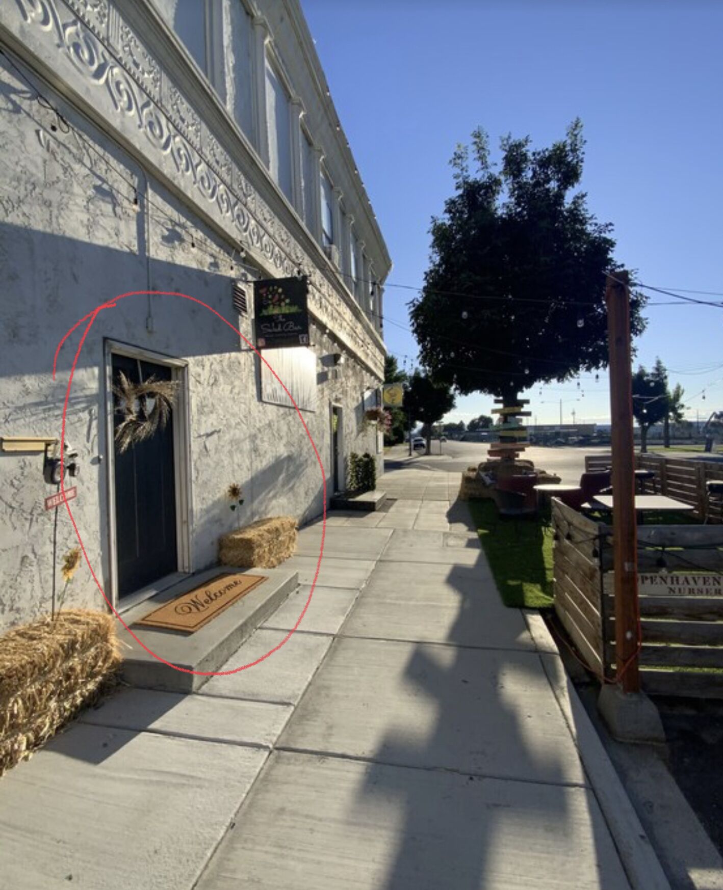 Áreas de la propiedad