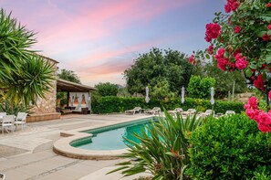 Pool - Quiet pool villa with chill out area, barbecue near Llucmajor, YourHouse Can Rosillo (LLucmajor)