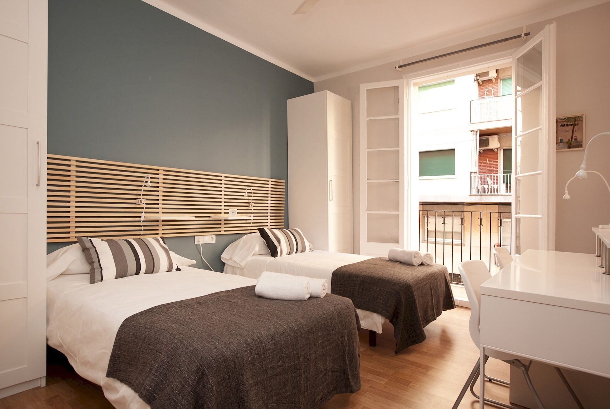 3 多间卧室、熨斗/熨衣板、WiFi、床单