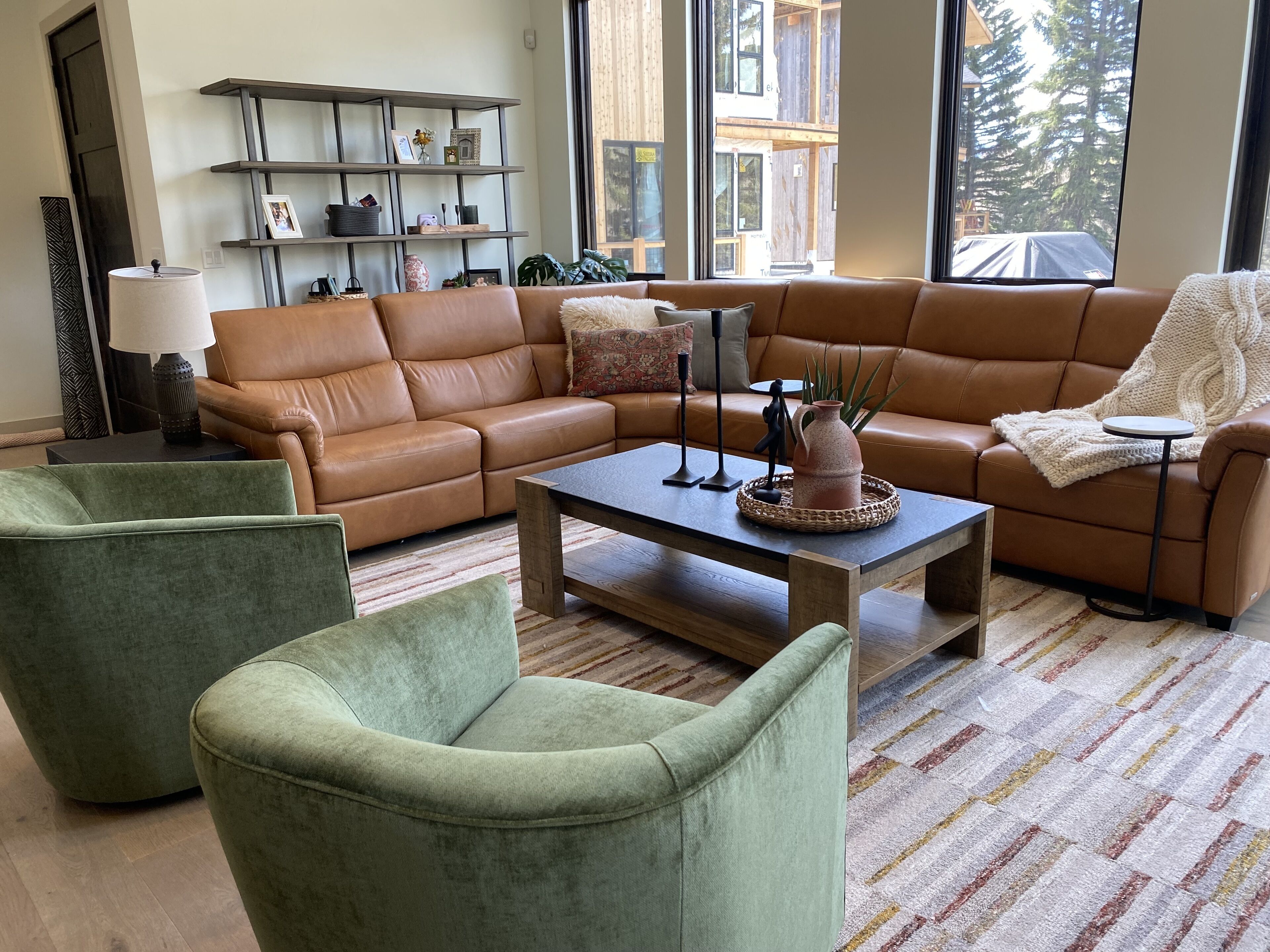 Brand New Home Right on the River with Spectacular Views of the Mountains