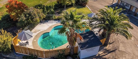 Seasonal outdoor pool
