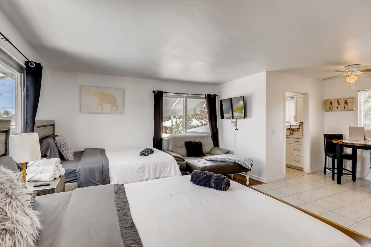 Comfort studio suite | 1 slaapkamer, lakens van Egyptisch katoen, luxe beddengoed