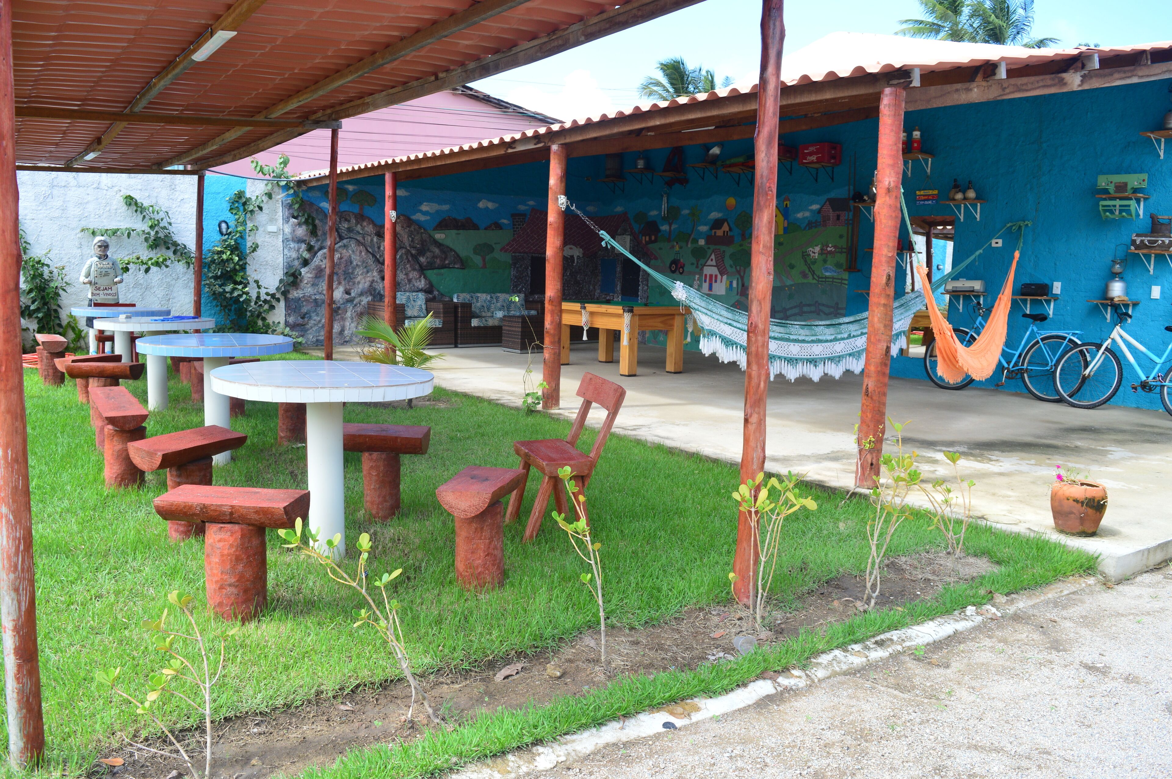 Fachada da propriedade