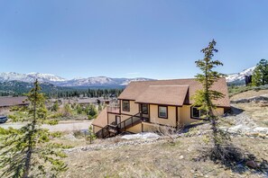 Exterior - Furnished Deck + Gas Grill: South Lake Tahoe Home! (South Lake Tahoe)