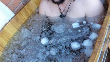 Idromassaggio all'aperto