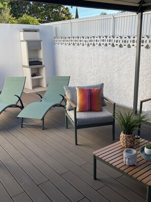 Terrace/patio - Beach Falésia - Alfamar - Algarve - Albufeira T2 400 Metros Praia (Albufeira)
