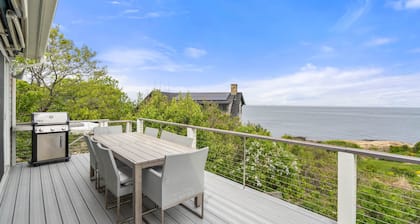 Lanesville 4BR Fully Renovated Home • Oceanfront Deck w/ Grill+Outdoor Shower!