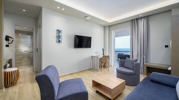 Suite Alexandros with Sea View | Vista a la playa o el mar