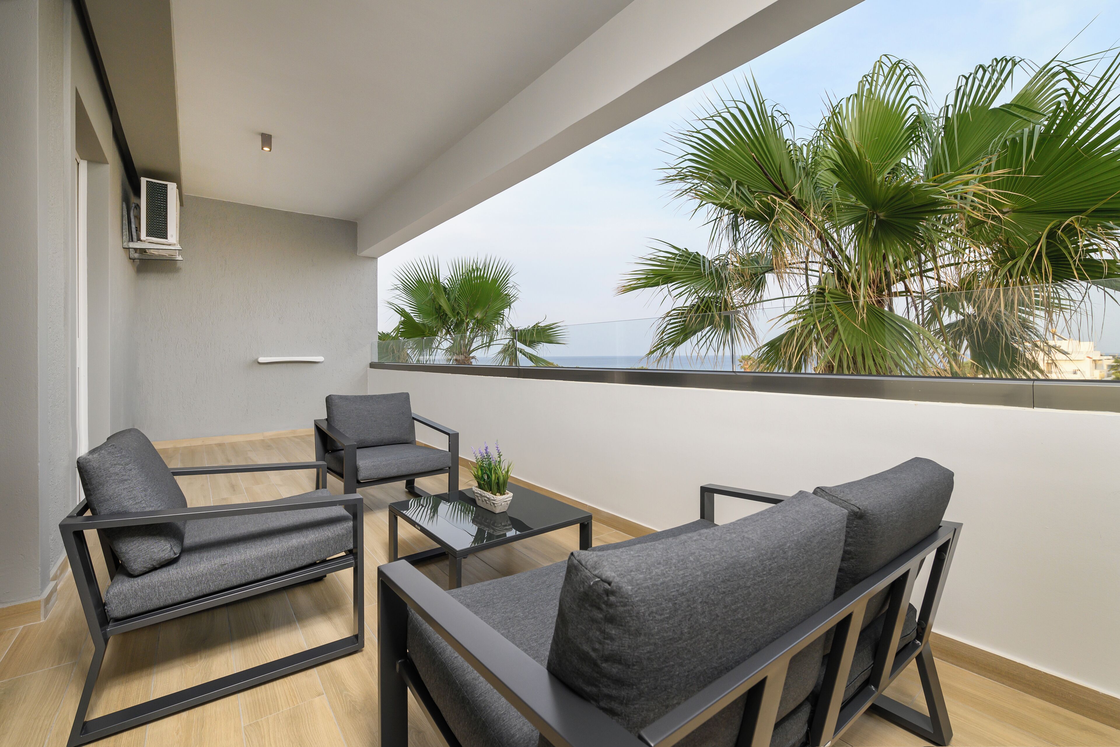 Suite Alexandros with Sea View | Vista para praia/oceano