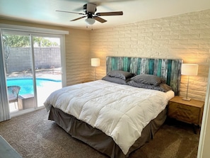 4 bedrooms, desk, iron/ironing board, free WiFi