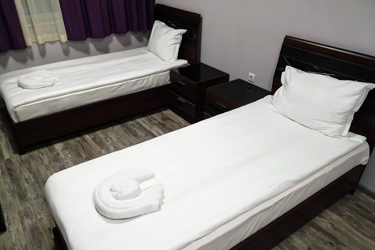 Comfort Twin Room | Iron/ironing board (on request), WiFi (free), individually decorated