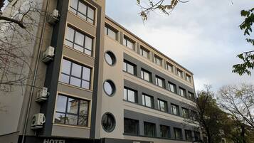 Fassade der Unterkunft