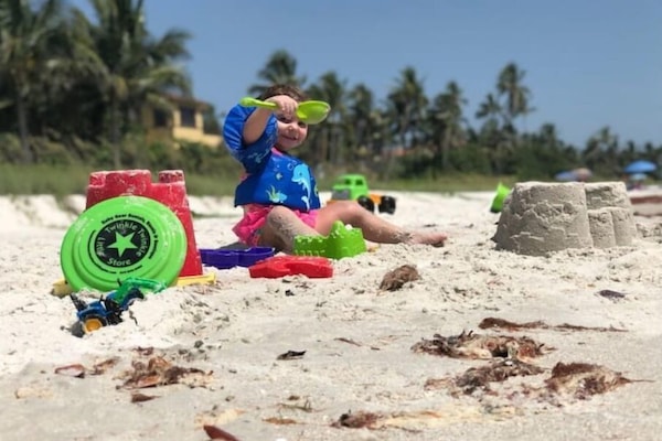 Camastros y toallas de playa