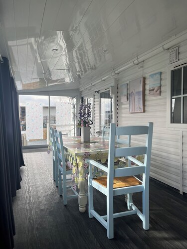 Mobil Home au Jardin du Canal de Ouistreham Riva Bella