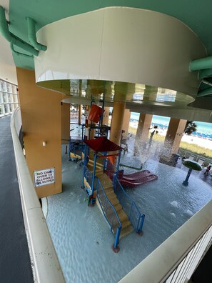 Indoor pool, outdoor pool - Paradise for Kids and Parents, 2BR 2Bath Penthouse on the west side of the PCB. (Panama City)
