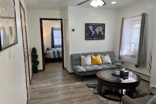 Light and Bright Living Room to cozy up in !