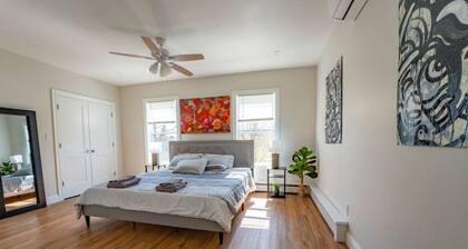 Local Artist Inspired | Walk to WestPoint + King Bed