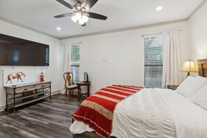 5 bedrooms, iron/ironing board, travel cot, free WiFi