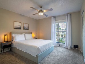 2 dormitorios, tabla de planchar con plancha, wifi y ropa de cama