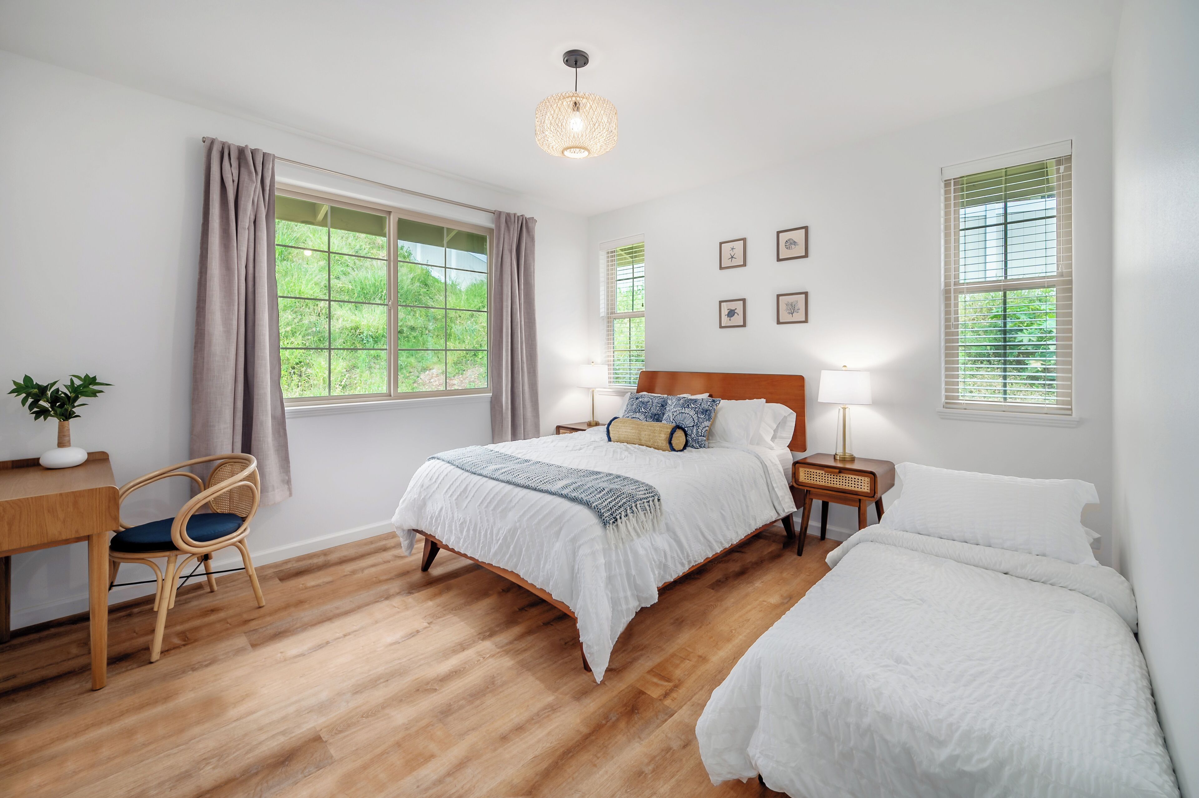 3 多间卧室、办公桌、旅行婴儿床、免费 WiFi