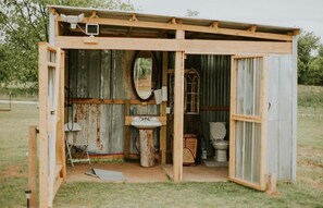 Handdoeken, zeep, toiletpapier