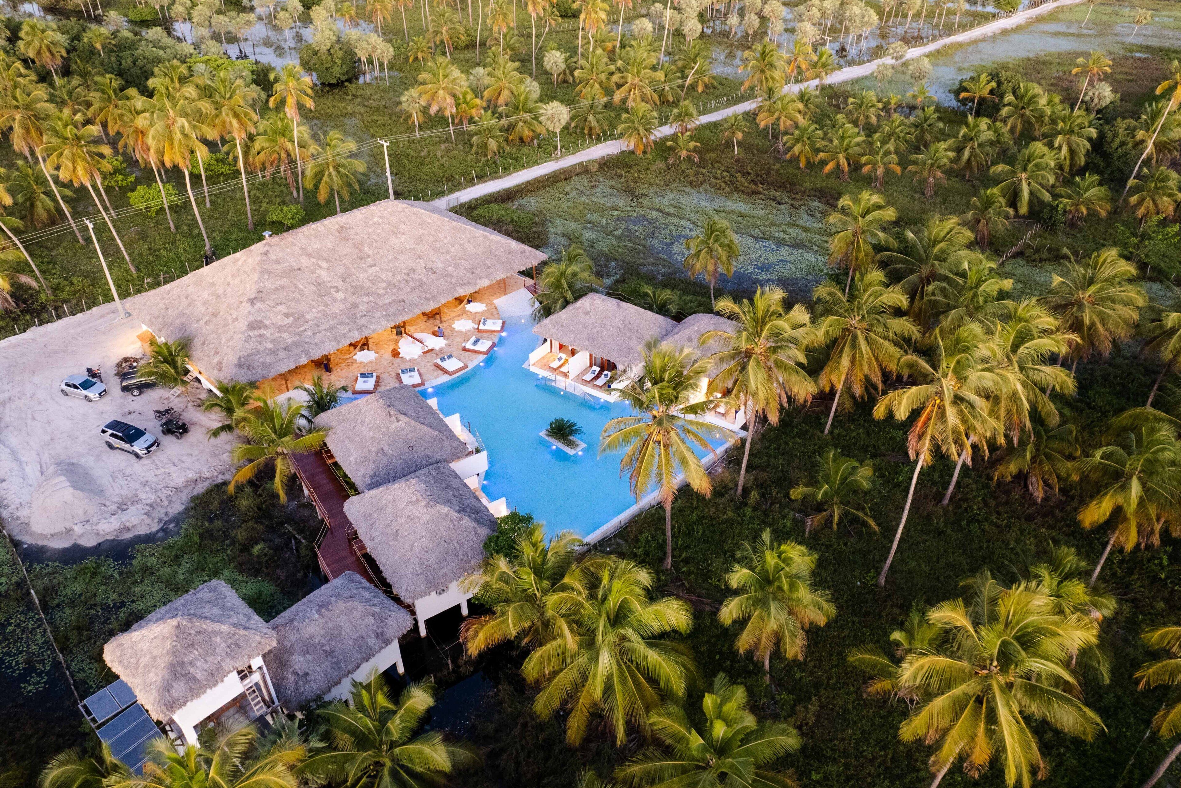 Fachada de la propiedad