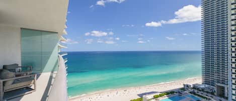 Apartemen Mewah, 1 kamar tidur, pemandangan samudra | Pemandangan pantai/laut