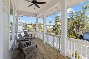 Terrace/patio - Cabana Trl (BG93) - 30A Salt Life (Santa Rosa Beach)