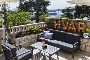 Exclusive Studio, Hot Tub, Partial Ocean View | Beach/ocean view - Casa Benita (Hvar)