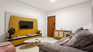 Apartment | Living area | Flat-screen TV, streaming services