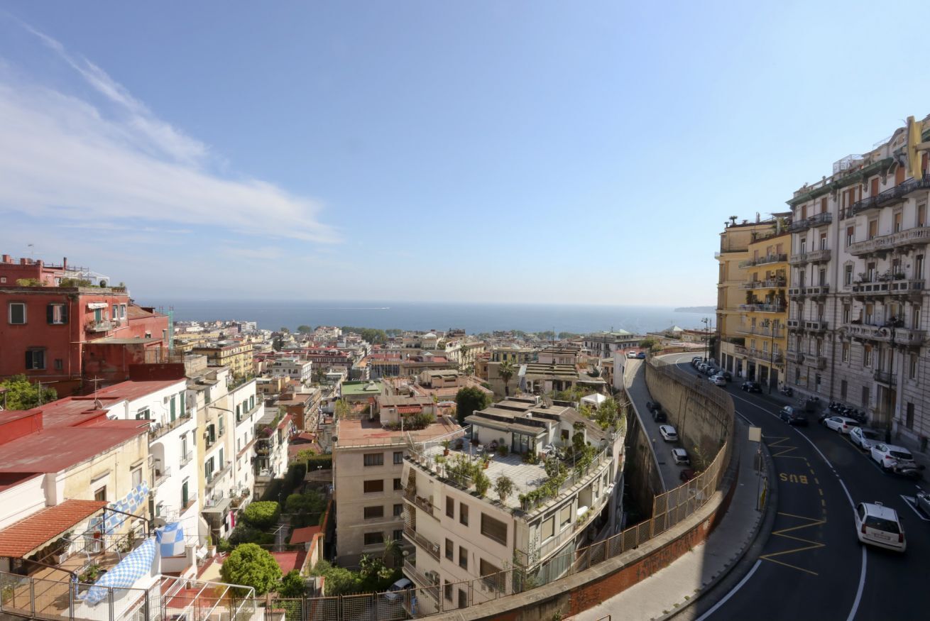 Udsigt fra overnatningsstedet