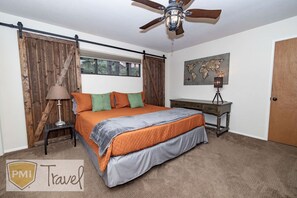 3 habitaciones, escritorio, tabla de planchar con plancha y wifi gratis 