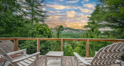 Branching Out | Lake Lure Cabin | Views, Game Room, Sleeps 10