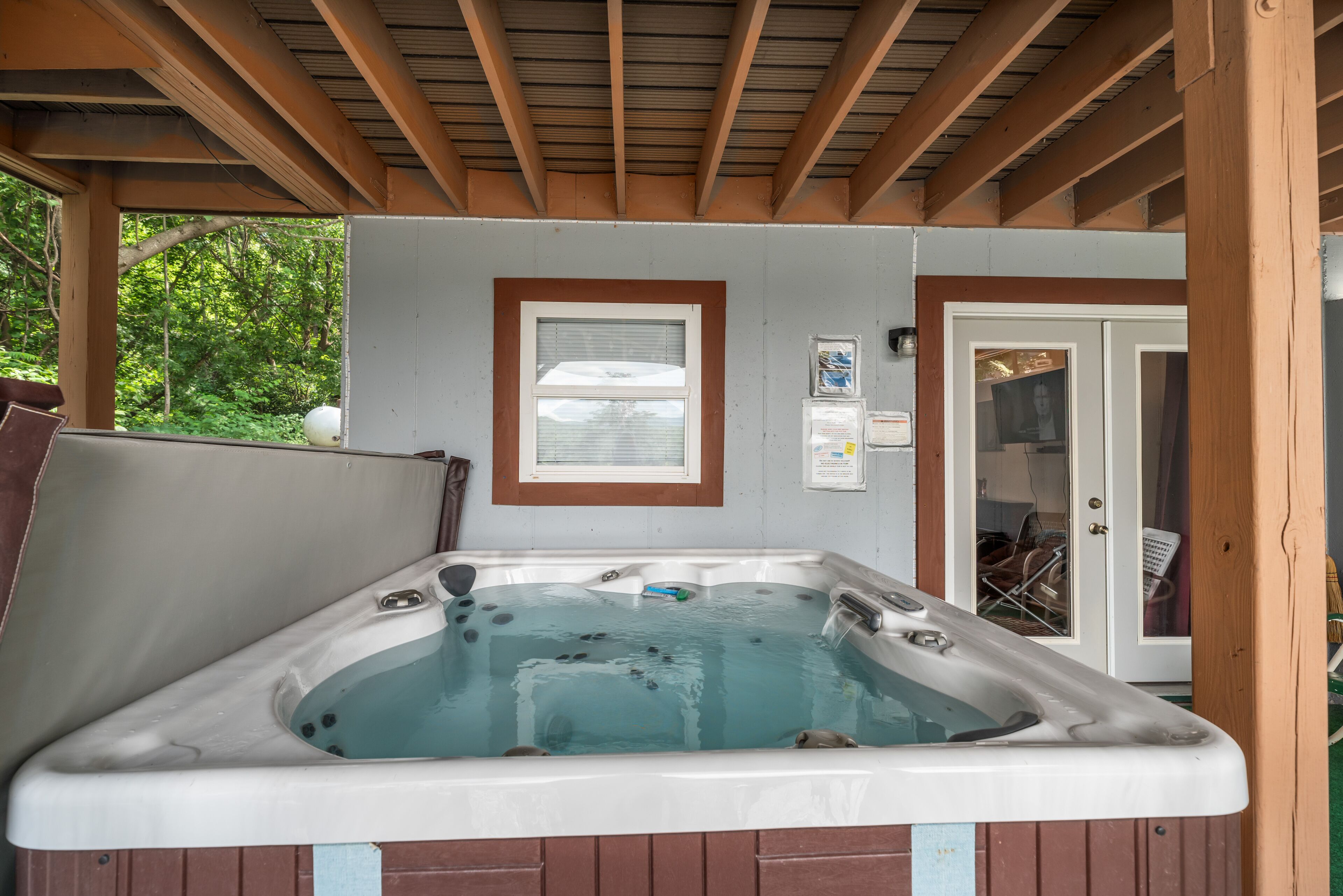 Bain à remous extérieur