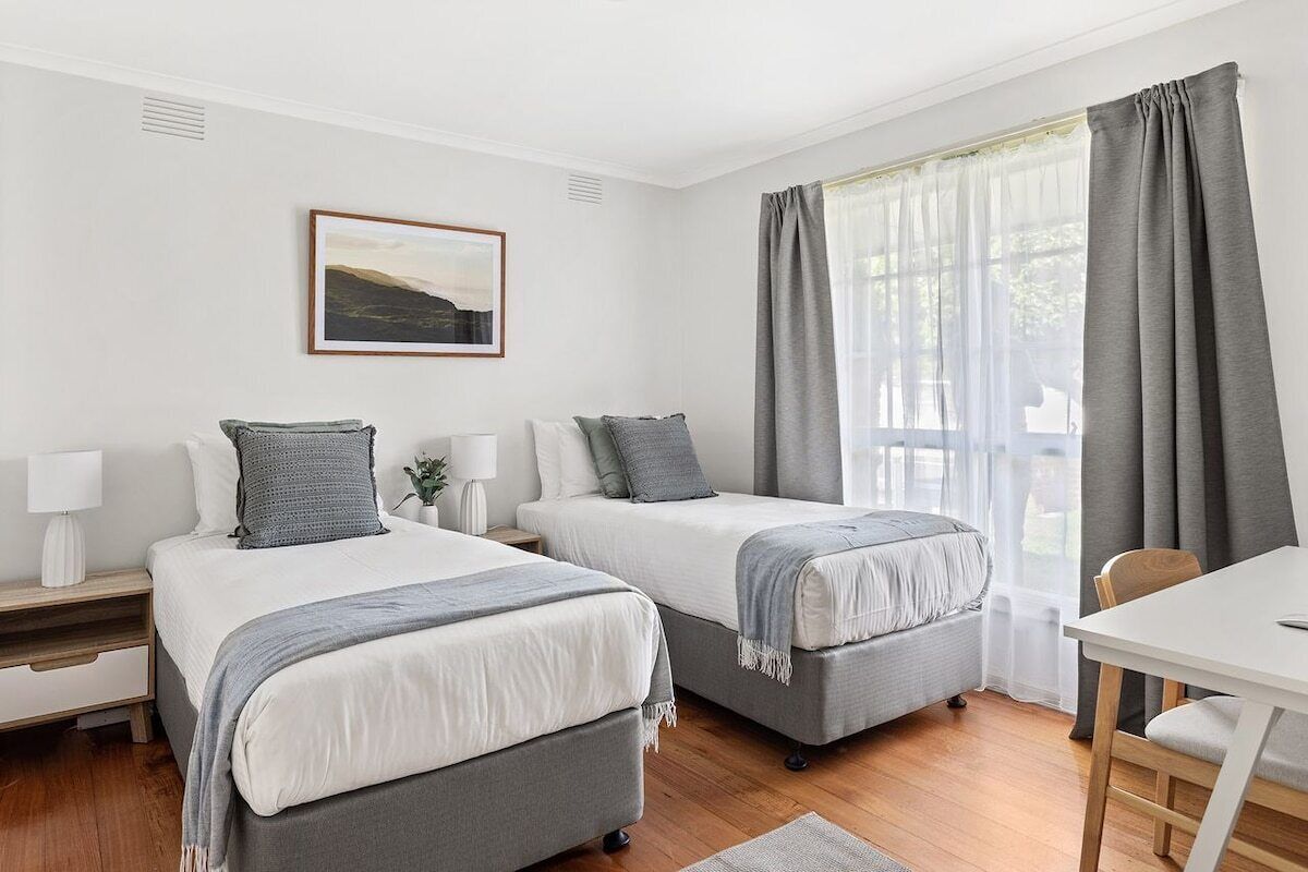 2 chambres, bureau, fer et planche à repasser, Wi-Fi gratuit