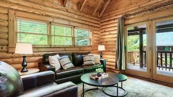 TV connectée, cheminée