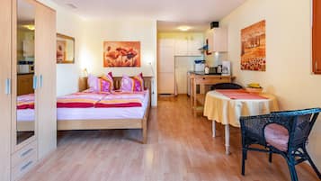 1 Schlafzimmer, kostenloses WLAN, Bettwäsche