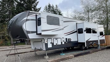 Fassade der Unterkunft