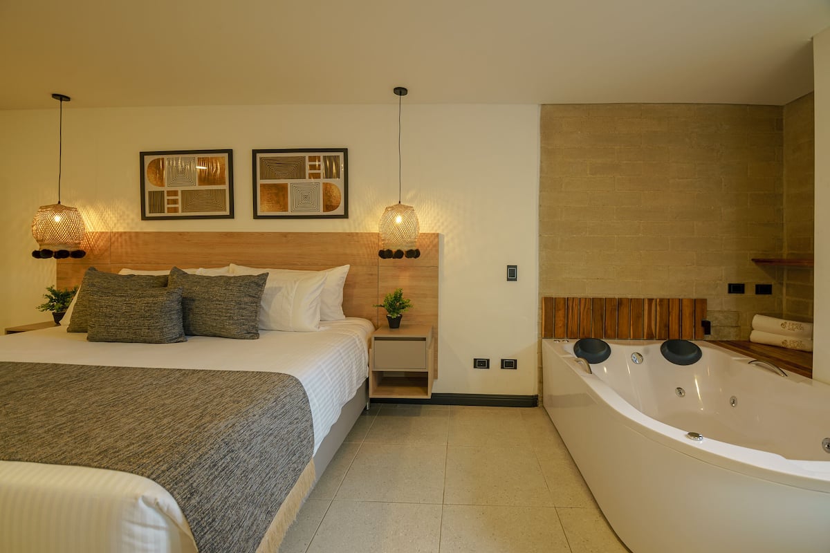 Deluxe-Zimmer, Badewanne