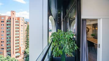 Panoramic Apartment, Balcony, City View | Balcony view