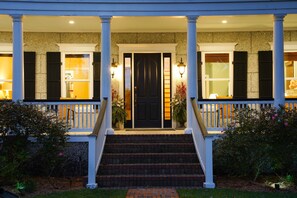 Exterior detail - Luxury Coastal Escape: 6BR East beach Estate w/ Pool & Shuffleboard (Saint Simons Island)