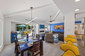 Dining - Mod Desert Oasis with Fire Pit and Saltwater Pool (Palm Springs)