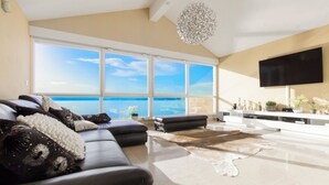 TV, fireplace, stereo - Luxury at Villa Cama - Your dream vacation Rental! (Posedarje)