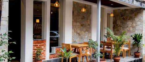 Fassade der Unterkunft