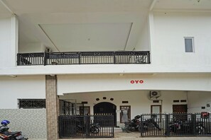 Fachada de la propiedad