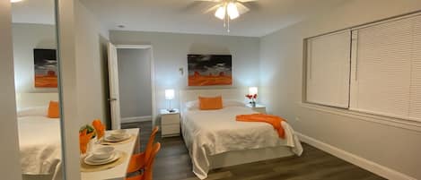 1 bedroom, iron/ironing board, free WiFi, bed sheets