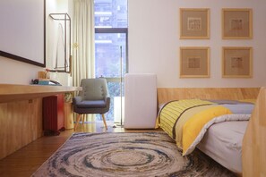 精緻客房 | 高級寢具、羽絨被、迷你吧、獨特設計