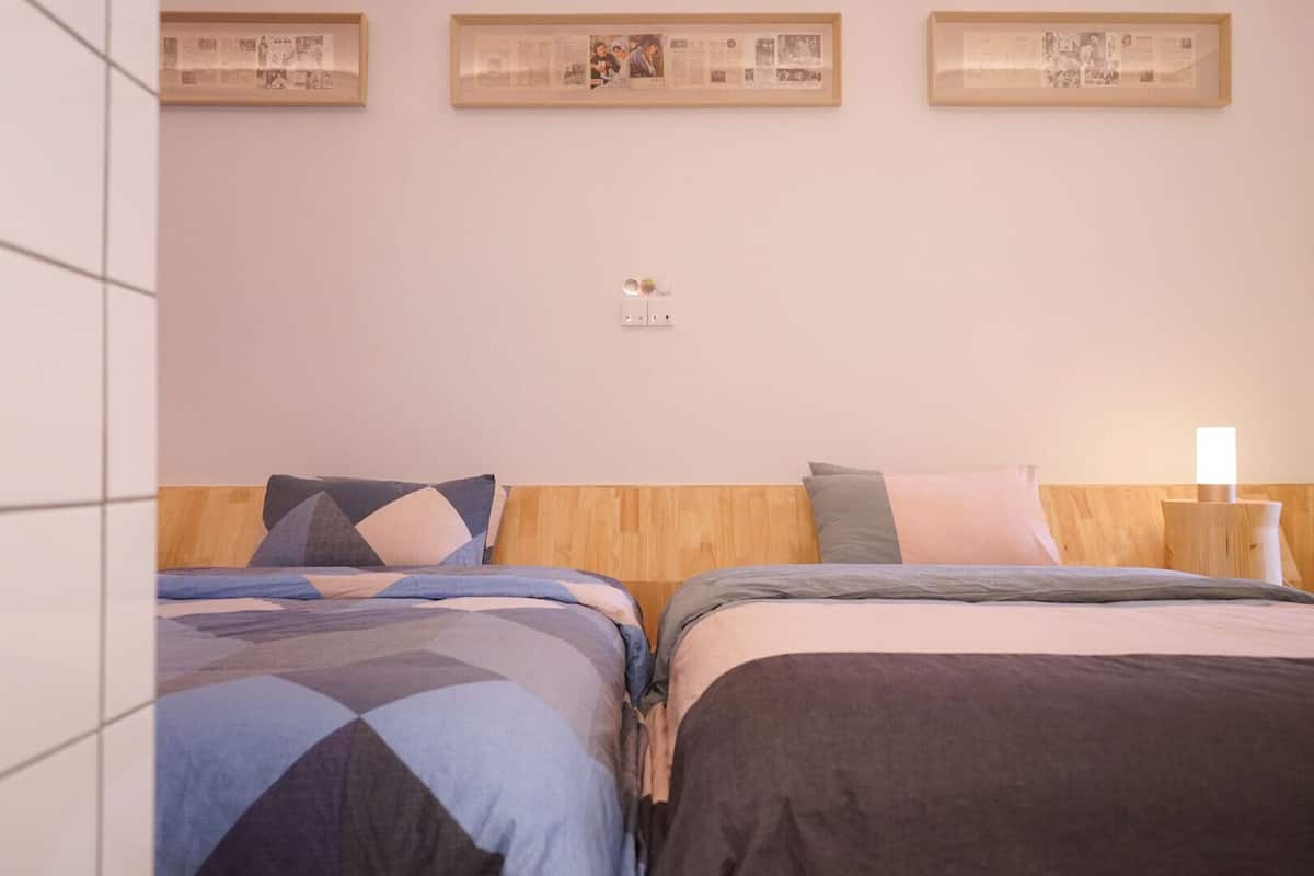 Elite Room, 2 Double Beds | Premium bedding, down comforters, minibar, desk