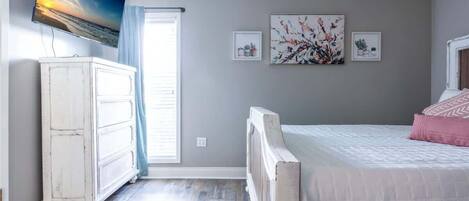 8 bedrooms, iron/ironing board, travel crib, WiFi