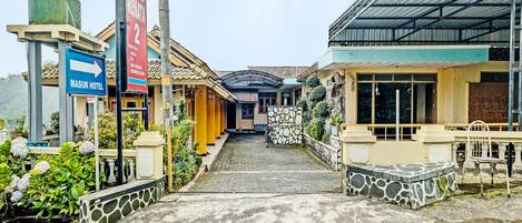 Fassade der Unterkunft